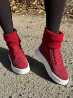 женские зимние кеды BM-W2265