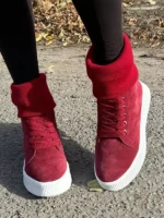 женские зимние кеды BM-W2265