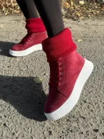 женские зимние кеды BM-W2265