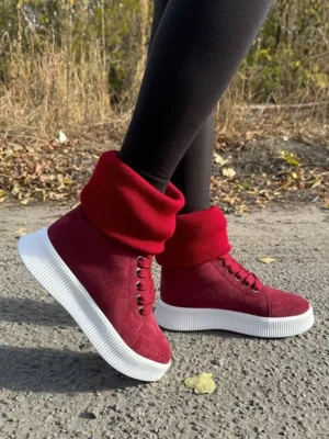 женские зимние кеды BM-W2265