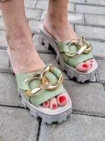 женские шлепанцы BM-5207