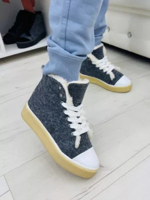 женские зимние кеды BM-2003