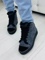 женские зимние кеды BM-2004