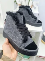 женские зимние кеды BM-2004