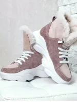 женские зимние ботинки BM-2162