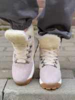 женские зимние ботинки BM-W137