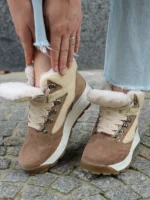 женские зимние ботинки BM-W139