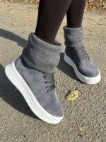 женские зимние кеды BM-W2267