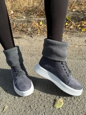 женские зимние кеды BM-W2267