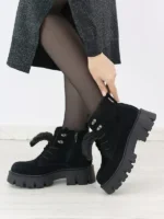 женские зимние ботинки BM-W2349