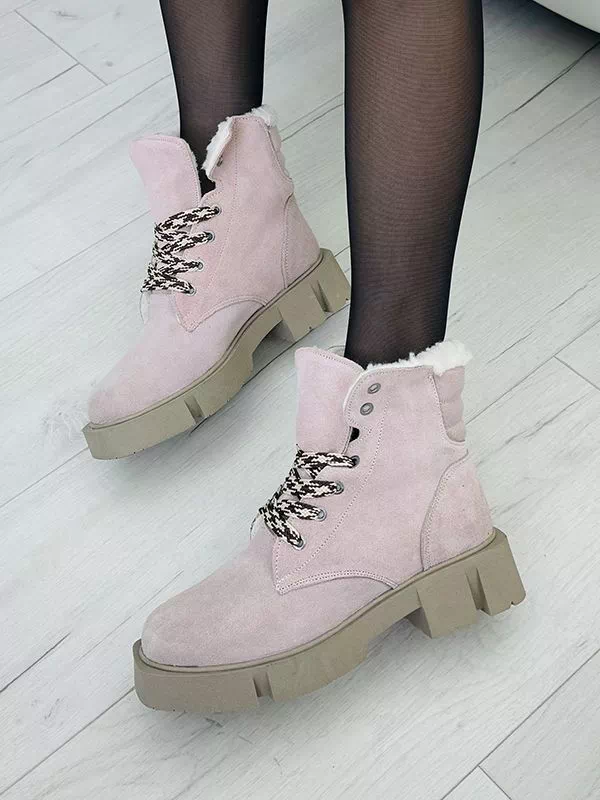 женские зимние ботинки BM-W2368