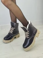 женские зимние ботинки BM-W2369