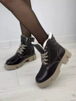 женские зимние ботинки BM-W2369