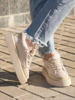 женские зимние кеды BM-W3303