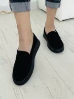 жіночі зимові лофери BM-W3364