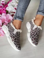 женские зимние слипоны BM-W6053