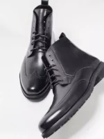 осенние мужские ботинки I-378