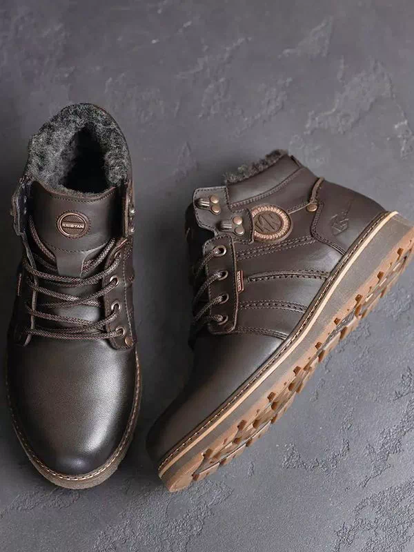 мужские зимние ботинки K-7031
