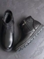 мужские зимние ботинки K-7041