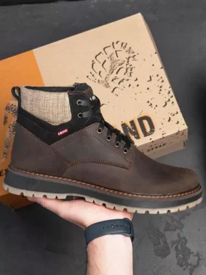 мужские зимние ботинки L-072