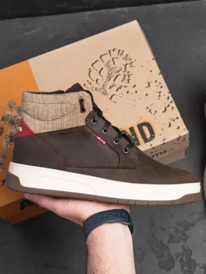 мужские зимние ботинки L-081