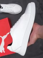 мужские кеды кожаные P-20