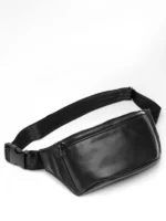 мужская бананка кожаная S-811/1