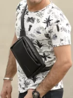 мужская сумка бананка S-882/02