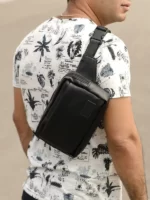 мужская сумка бананка S-882/02