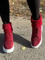 женские зимние кеды BM-W2265