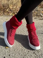 женские зимние кеды BM-W2265