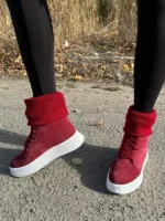 женские зимние кеды BM-W2265