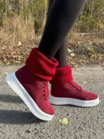 женские зимние кеды BM-W2265