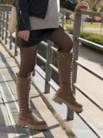 женские ботинки BM-D2333