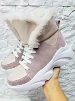 женские зимние ботинки BM-2162