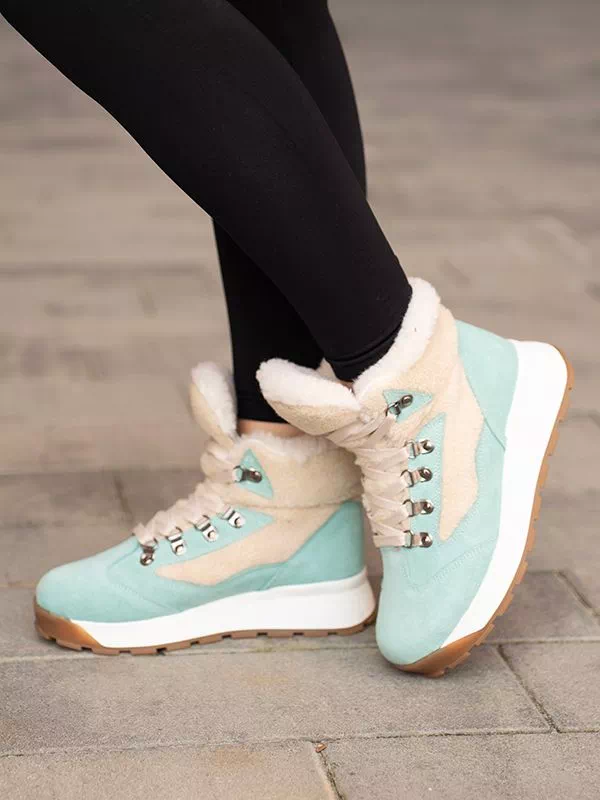 женские зимние ботинки BM-W136