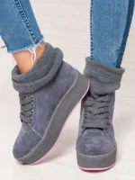 женские зимние кеды BM-W2094