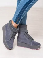 женские зимние кеды BM-W2094