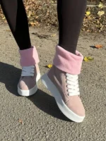 женские зимние кеды BM-W2264