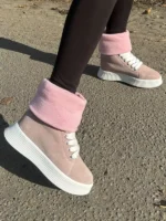 женские зимние кеды BM-W2264