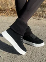 женские зимние кеды BM-W2266