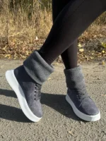 женские зимние кеды BM-W2267