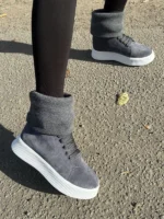 женские зимние кеды BM-W2267