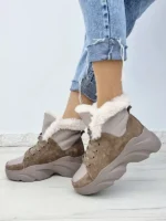 женские зимние ботинки BM-W588