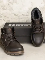 мужские зимние ботинки K-7031