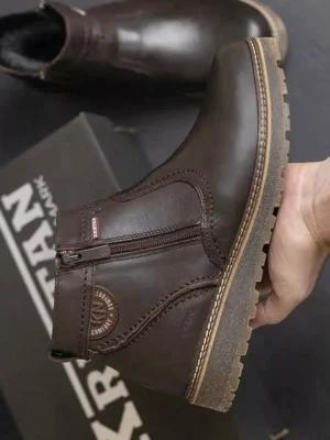 мужские зимние ботинки K-7042