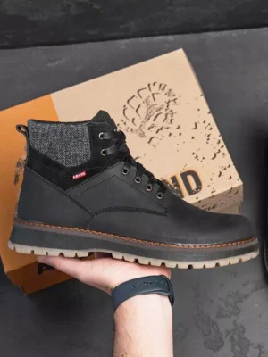 мужские зимние ботинки L-071