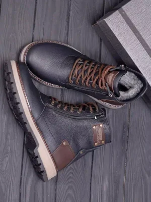 мужские зимние ботинки ZG-136