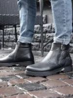 мужские зимние ботинки N-576