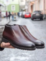 мужские зимние ботинки T-588